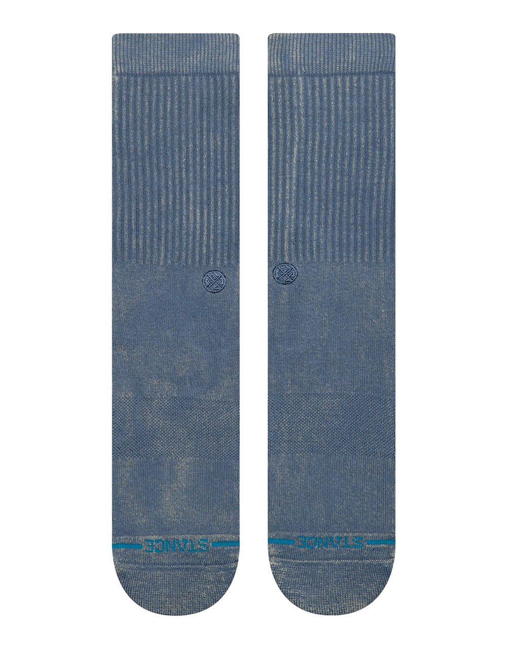 STANCE Icon Mens Dyed Crew Socks - LAKE BLUE