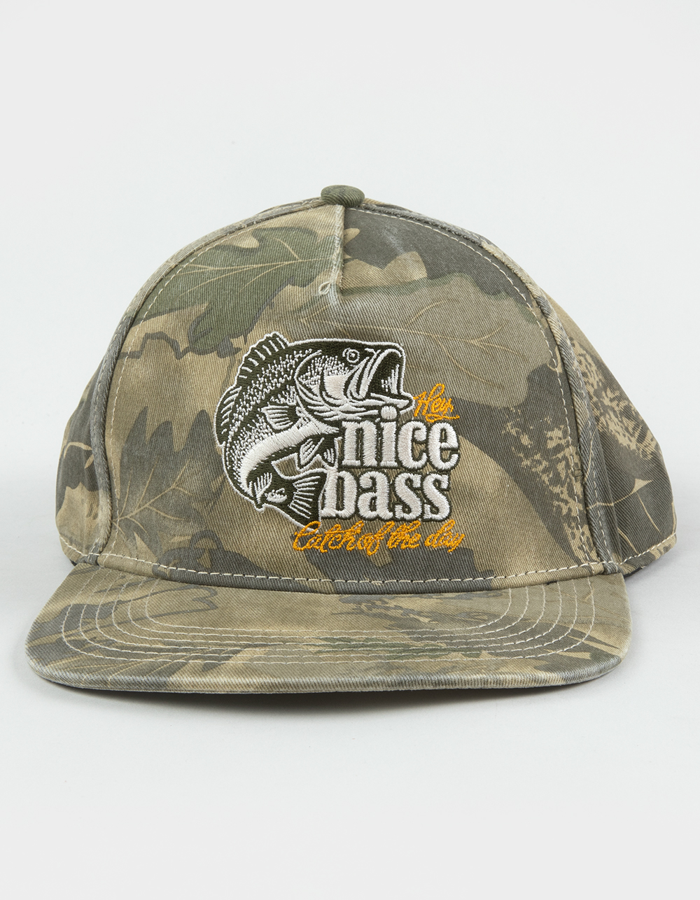 Nice Bass Snapback Hat - CAMO