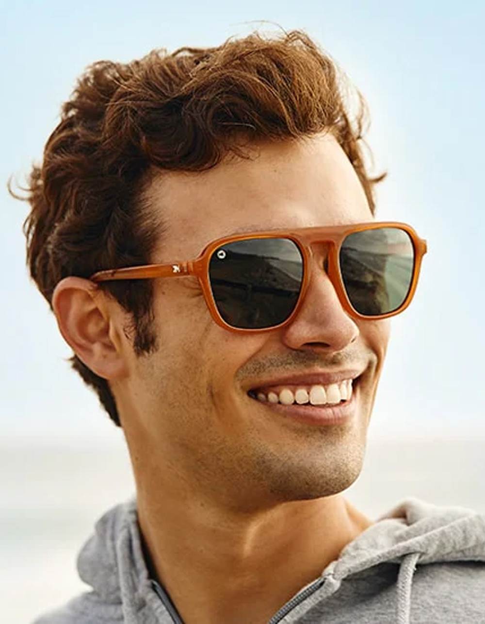 KNOCKAROUND Pacific Palisades Polarized Sunglasses - BURNT ORANGE | Tillys