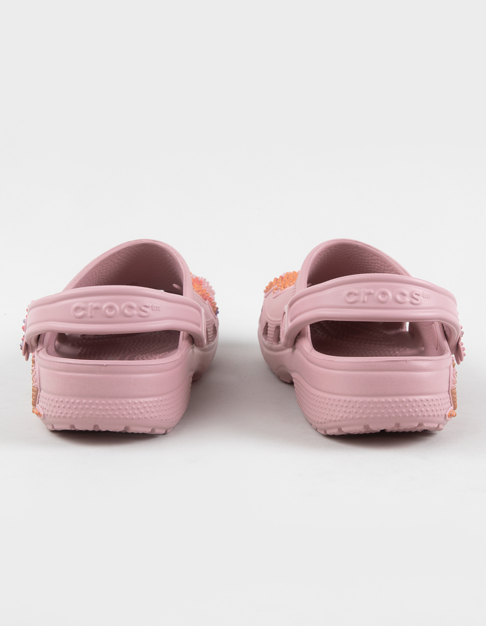 CROCS Classic Summer Womens Beaded Clogs - MAUVE