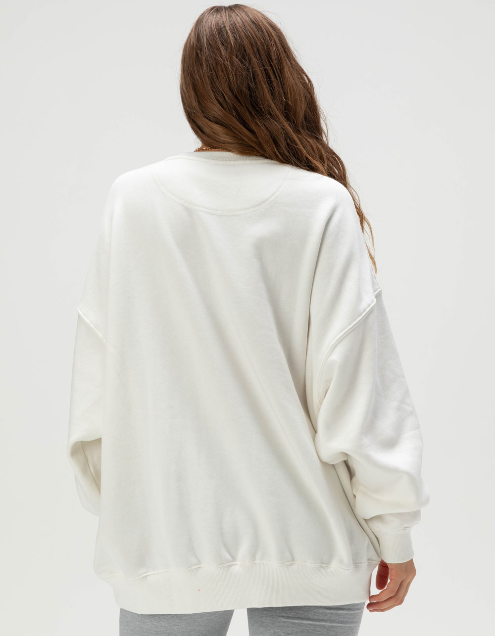 GAMEDAY SOCIAL Penn State University Womens Crewneck Sweatshirt - WHITE