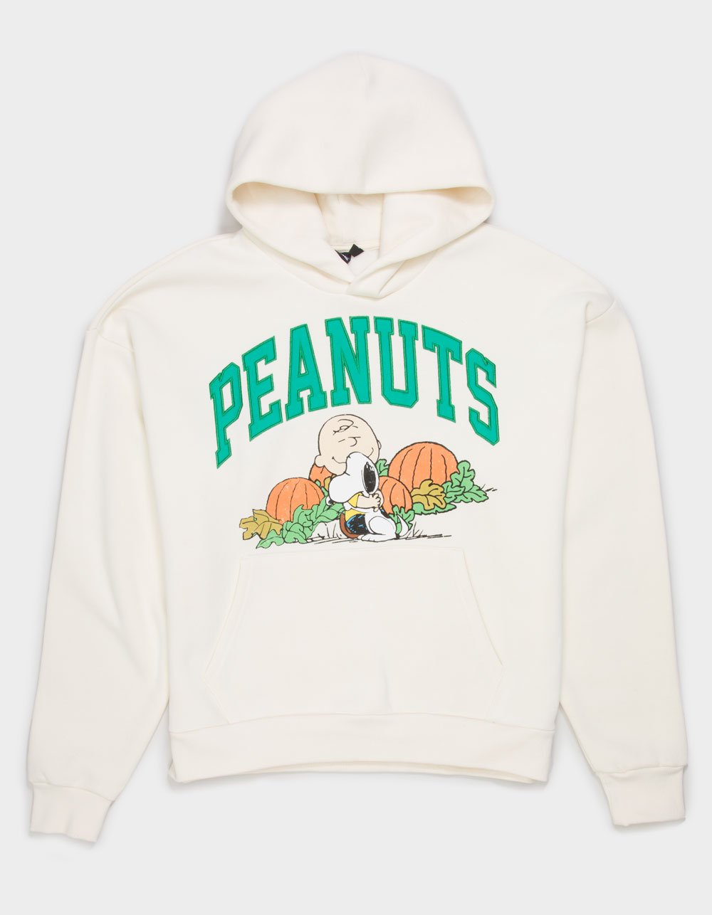 RSQ x Peanuts Pumpkins Mens Oversized Hoodie - OFF WHITE