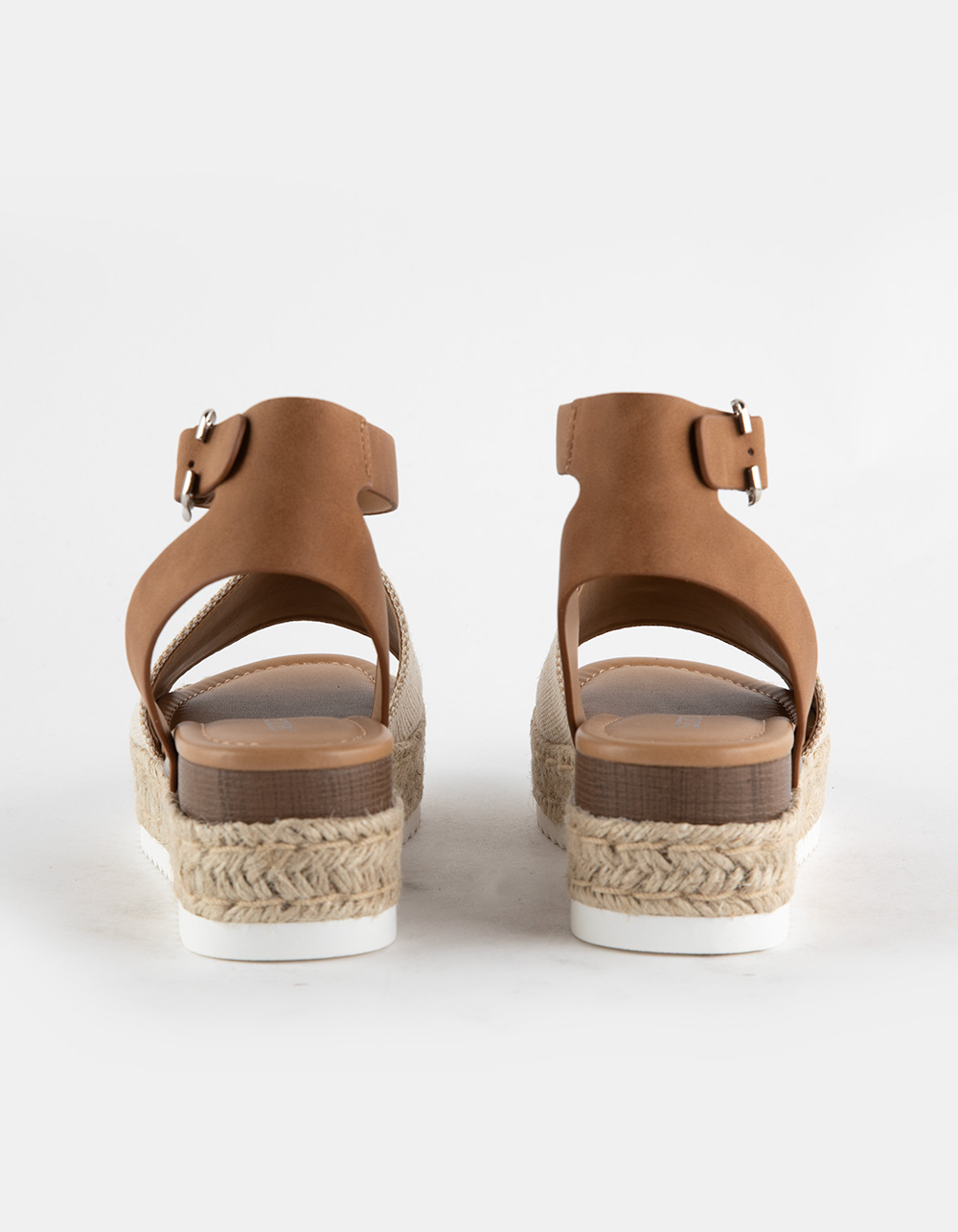 SODA Topic Beige Womens Espadrille Flatform Sandals - BEIGE | Tillys