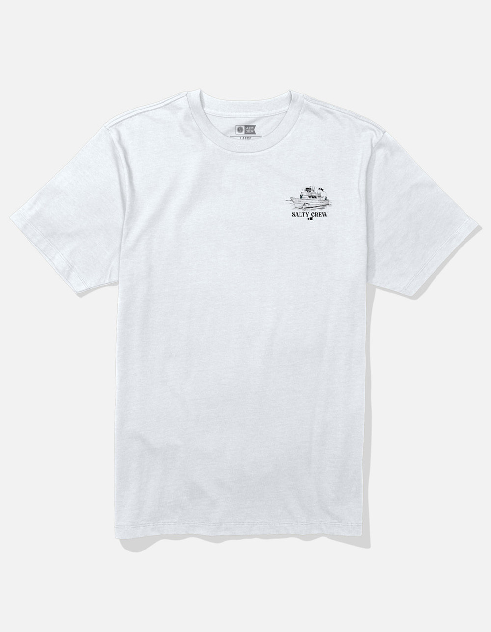SALTY CREW Day Charter Mens Tee - WHITE