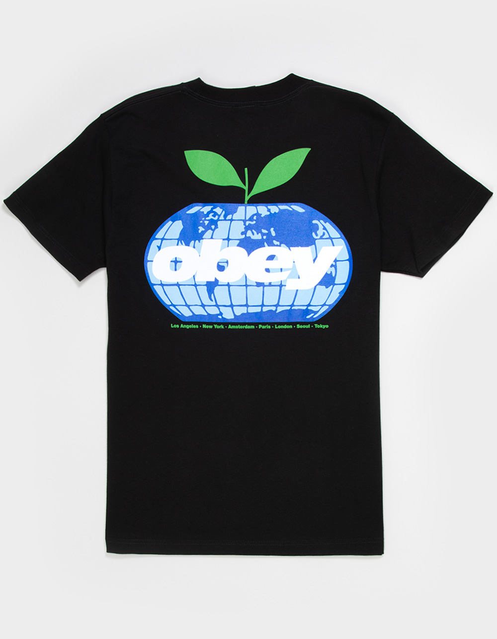 OBEY Intercontinental Mens Tee - BLACK
