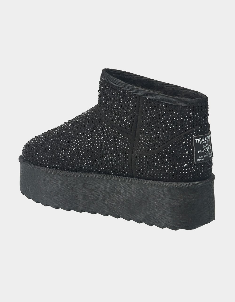 TRUE RELIGION Terry Rhinestone Womens Boots