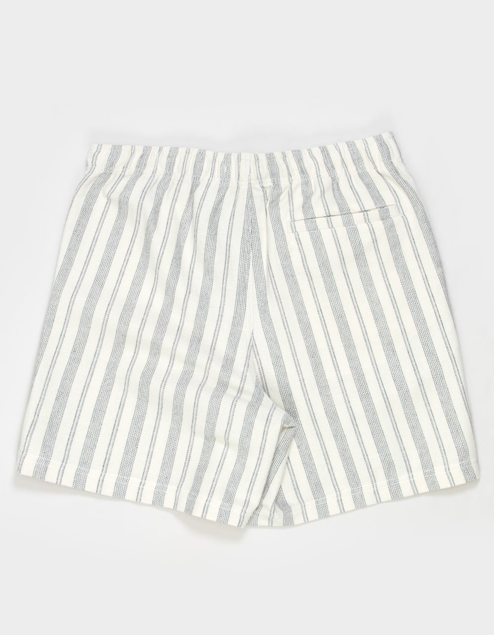 RSQ Mens Stripe Pull On Shorts - Cream/Multi
