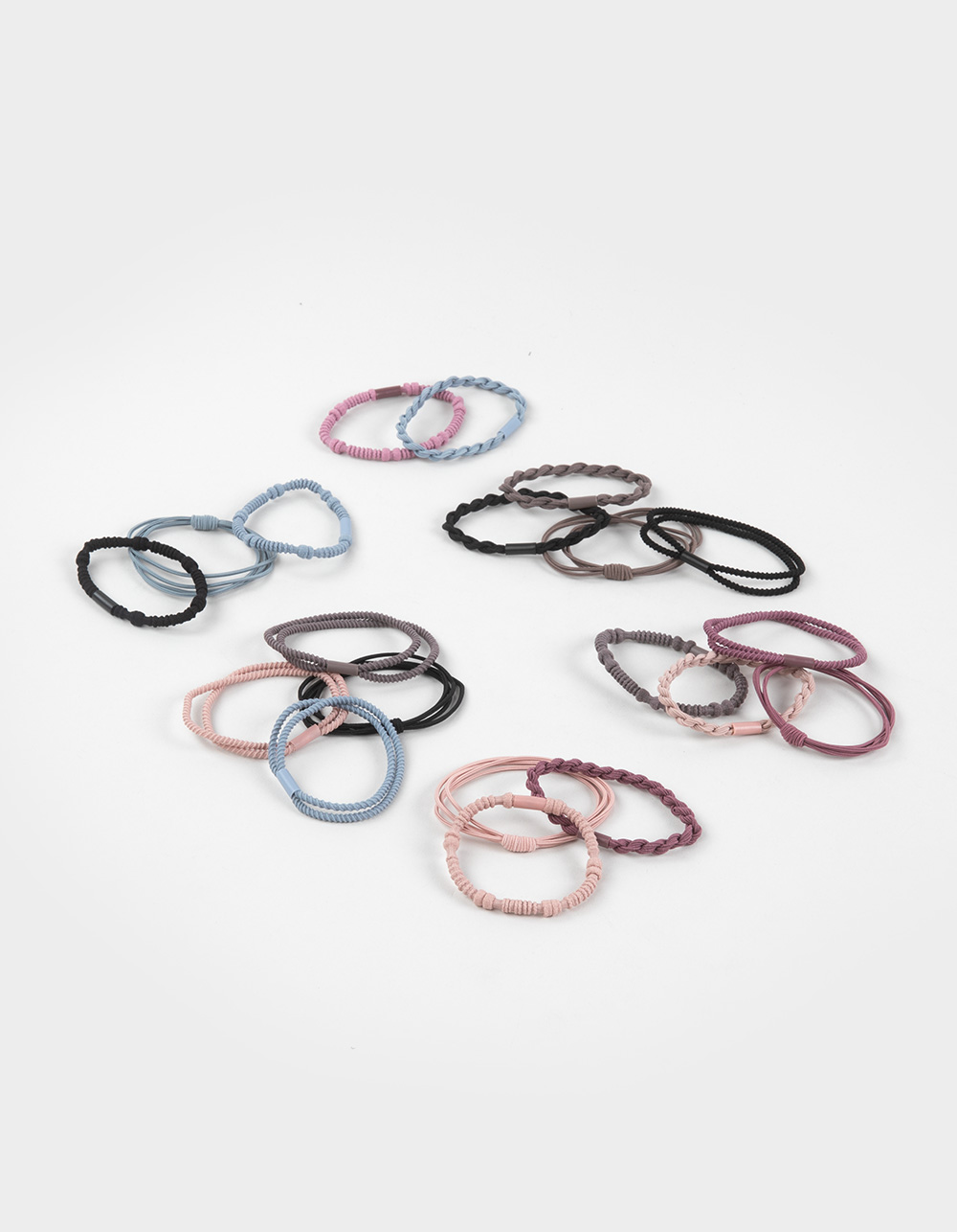 FULL TILT 20 Piece Scrunchie/Bracelet Set