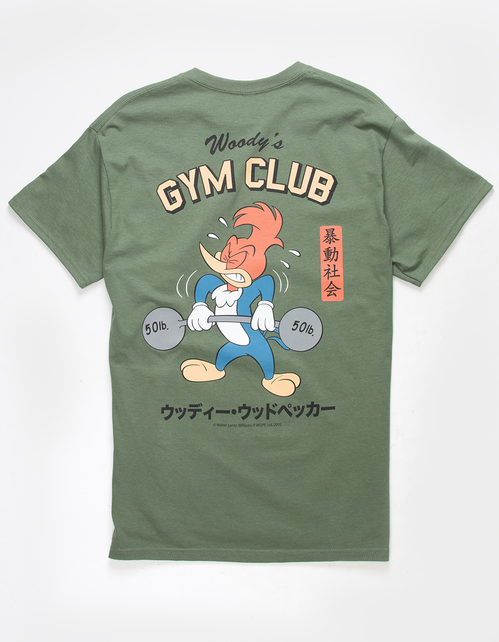 RIOT SOCIETY Woody's Gym Club Mens Tee