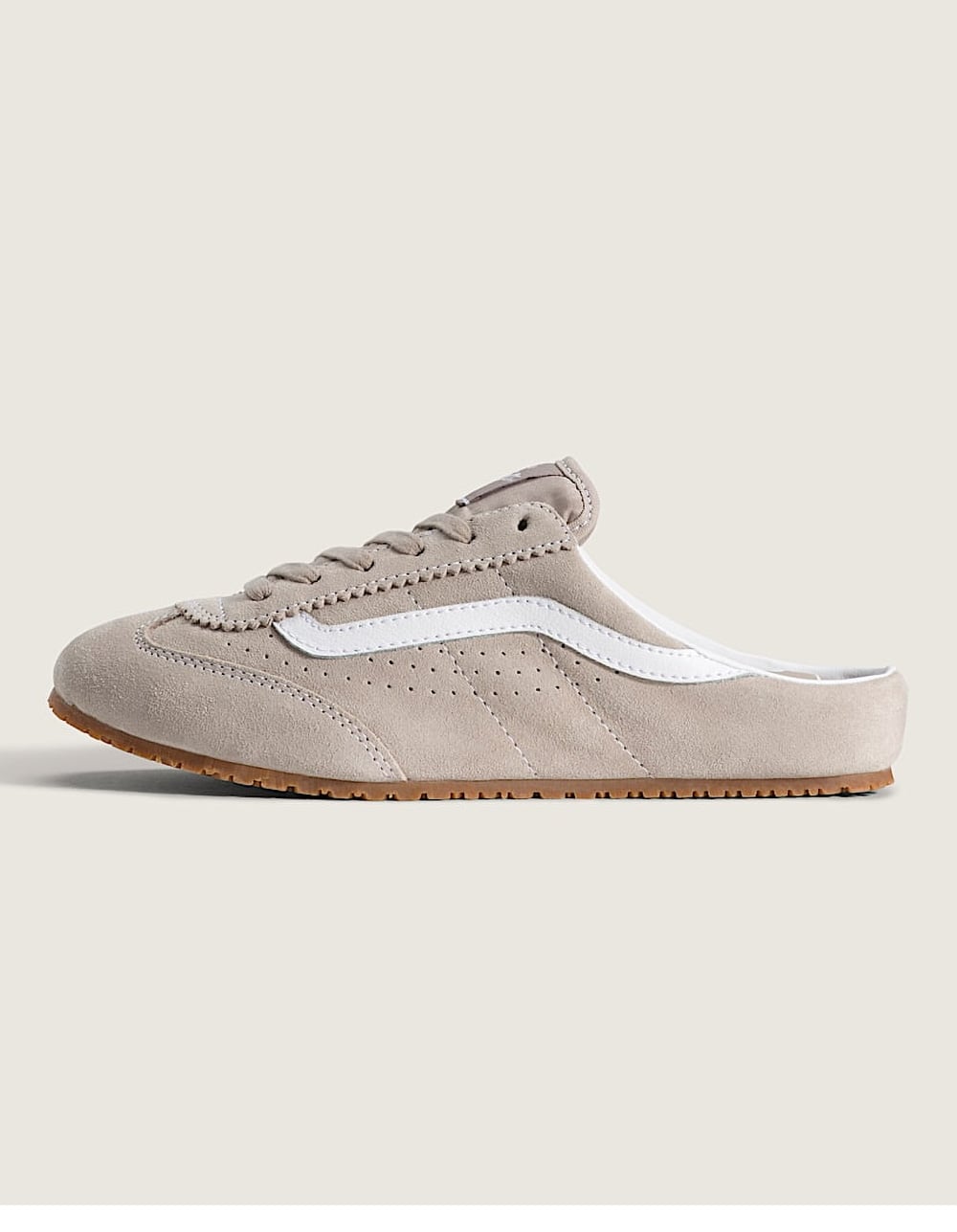 VANS Super Lowpro Womens Mules - TAUPE