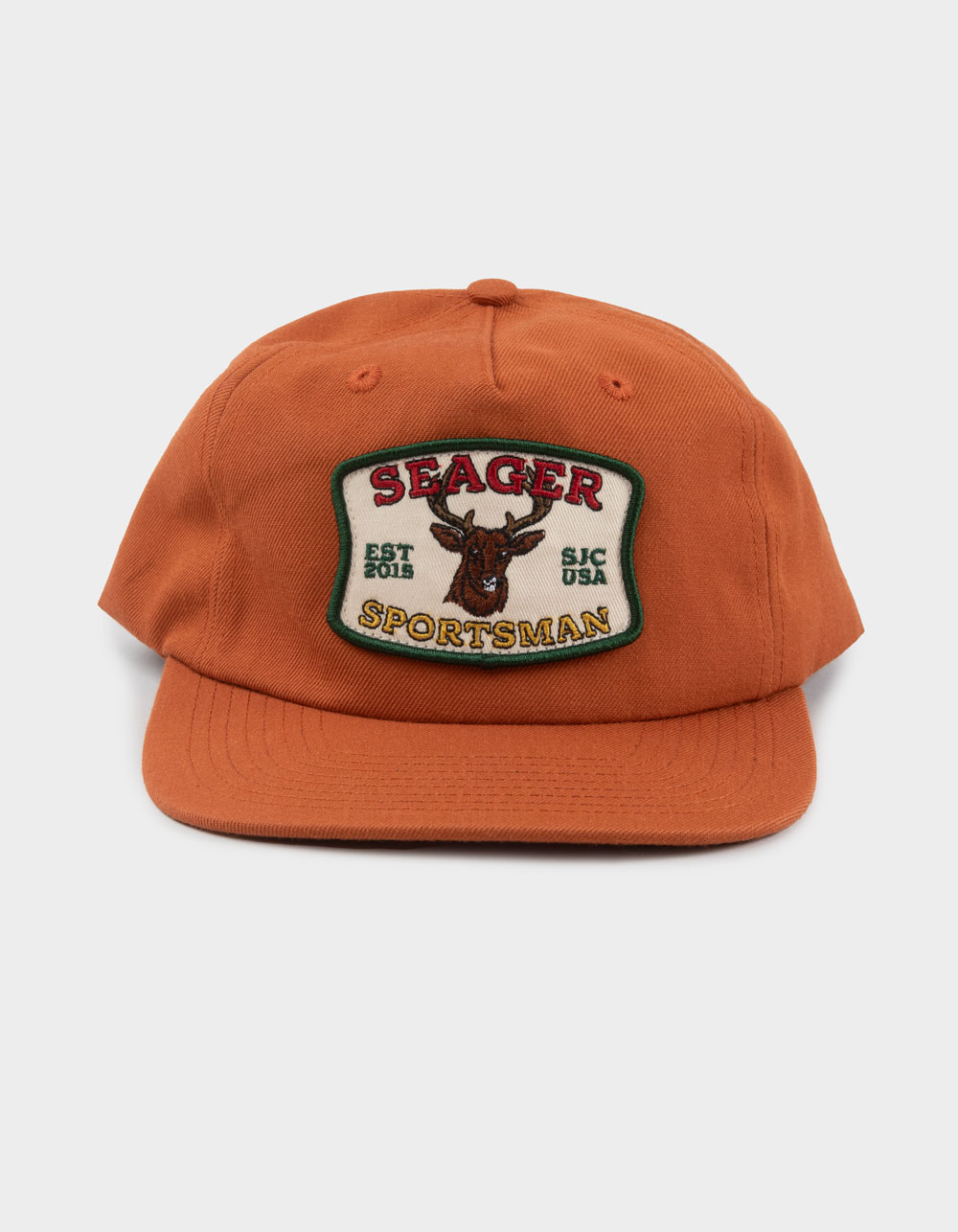 SEAGER Sportsman Snapback Hat - ORANGE