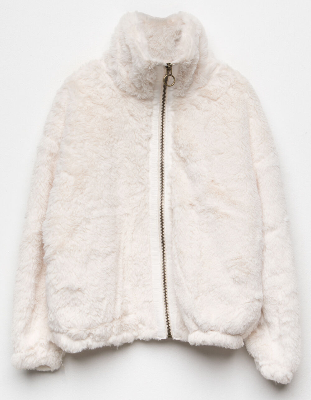 FOR ALL SEASONS Faux Fur Girls Jacket - IVORY | Tillys