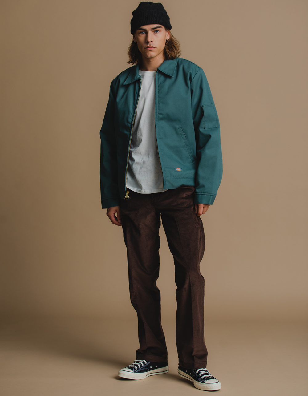 DICKIES Lined Eisenhower Mens Jacket GREEN Tillys