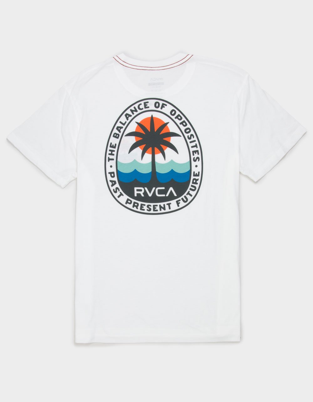 RVCA Palm Patrol Mens Tee - WHITE