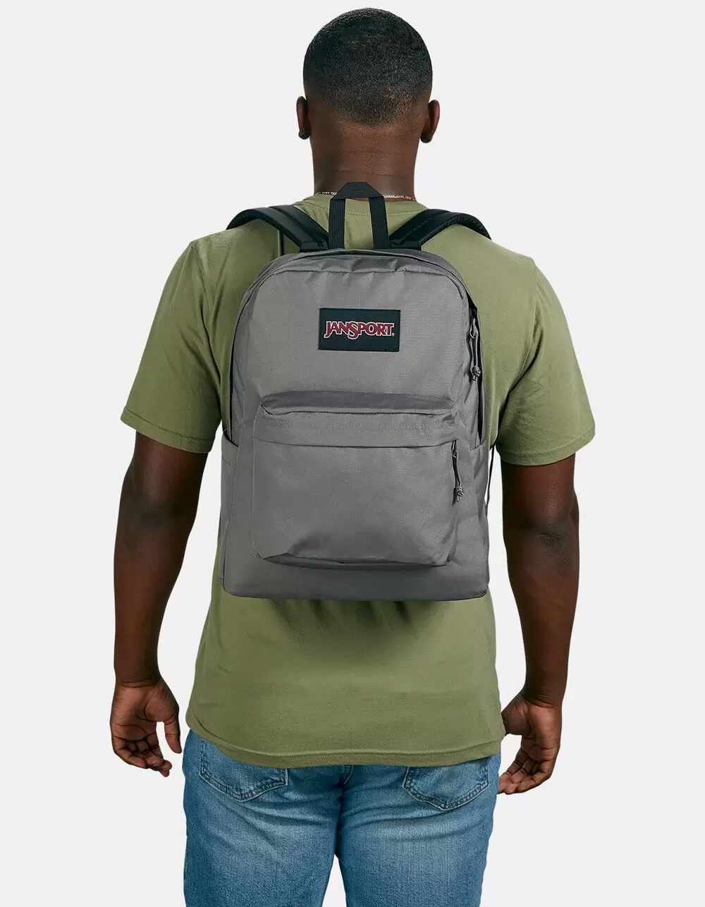 JANSPORT SuperBreak Plus Backpack - GRAY