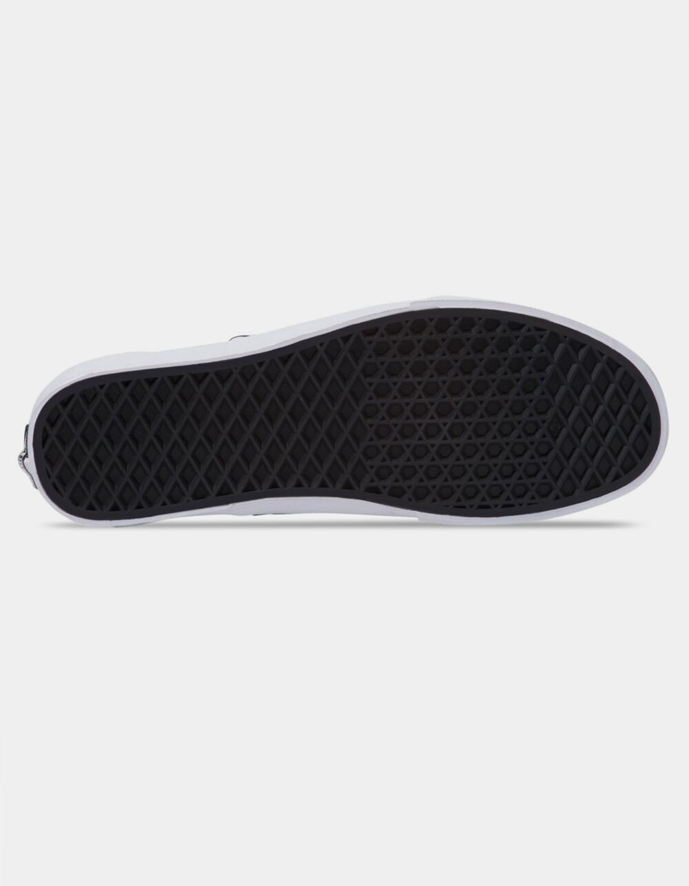 VANS Checkerboard Slip-On Black & Black Shoes image number 4