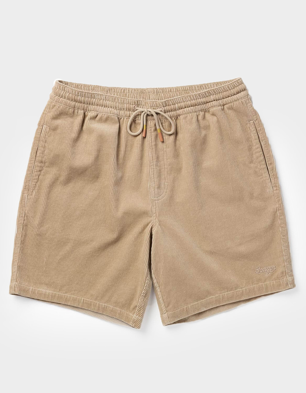SEAGER Yuma Mens Corduroy Shorts - TAN