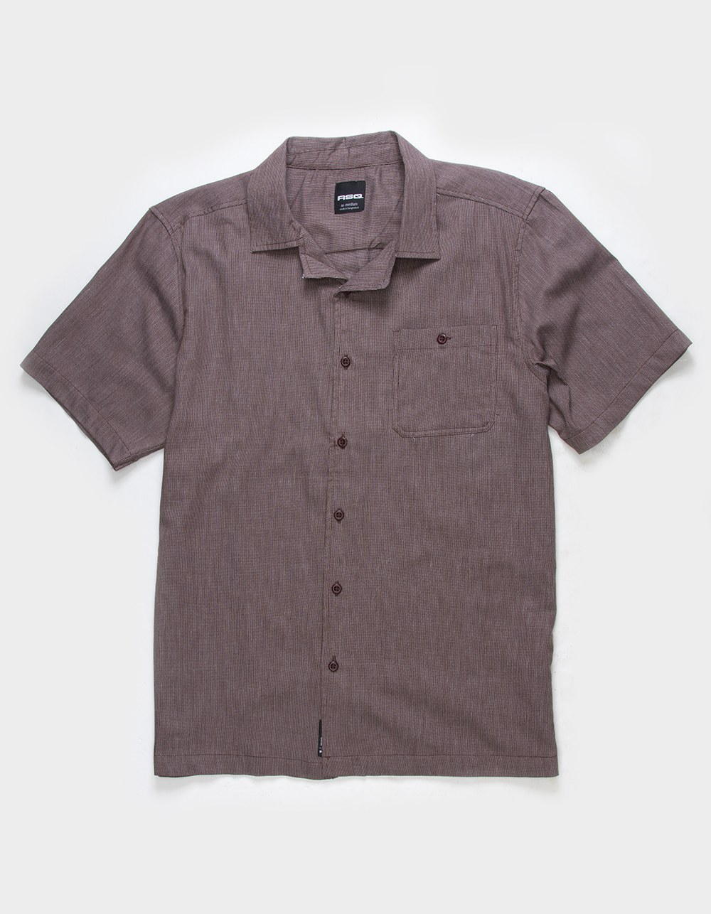 RSQ Camp Mens Button Up Shirt - BROWN | Tillys