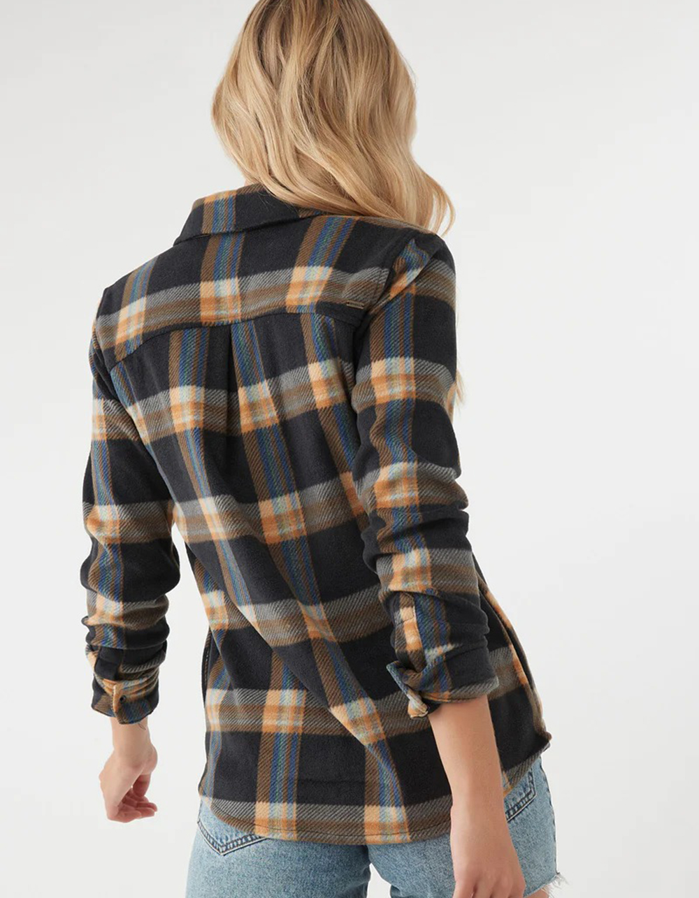 O'NEILL Zuma Womens Superfleece Flannel BLACK COMBO Tillys