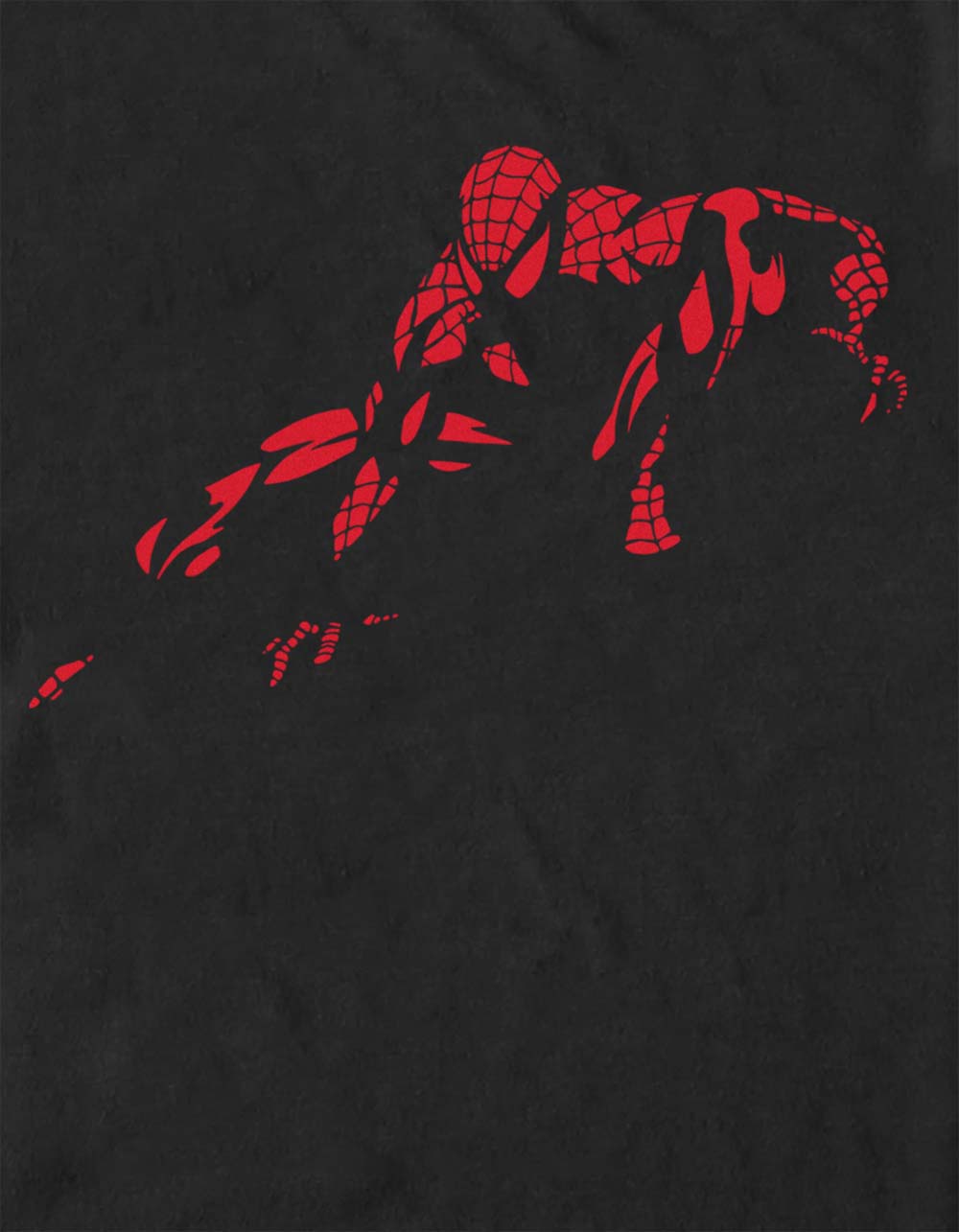 SPIDER-MAN Red Wraith Unisex Tee - BLACK
