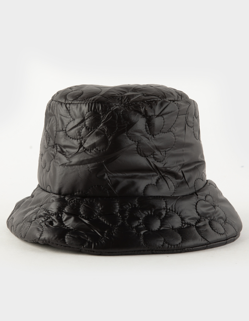 Flower Padded Womens Bucket Hat BLACK Tillys