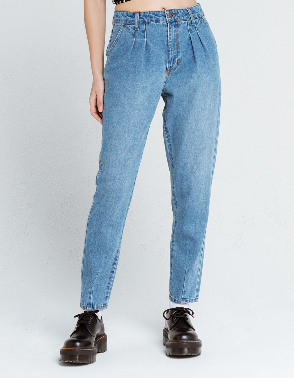 RSQ Womens Pleated Trouser Jeans - DENIM | Tillys