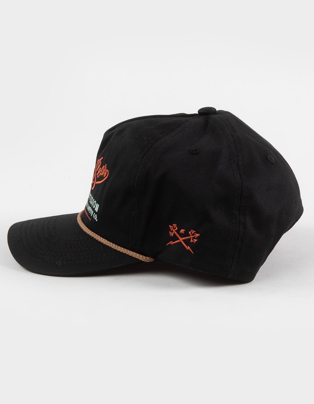 DARK SEAS Reyes Snapback Hat - BLACK COMBO