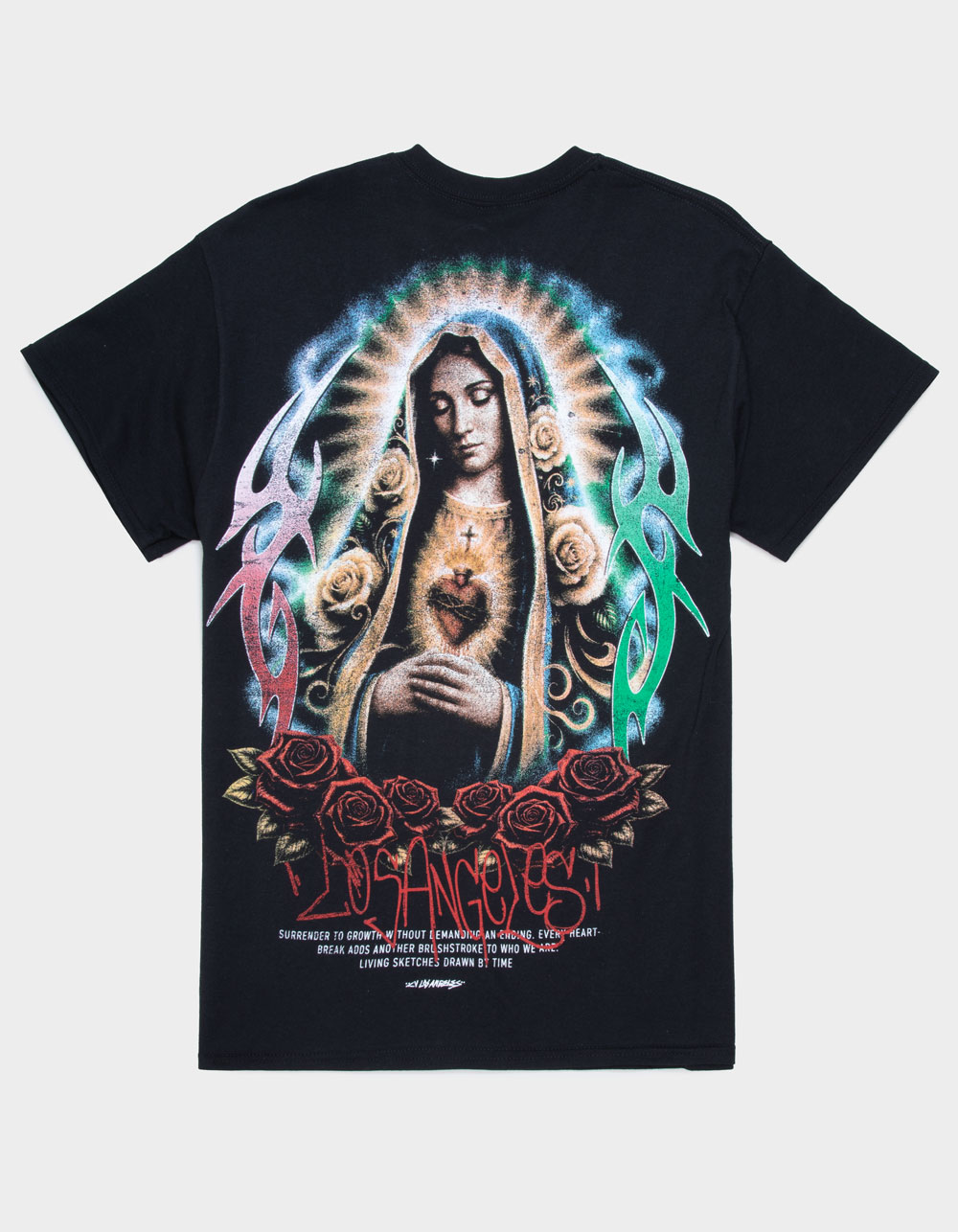 CVLA Divine Sorrow Mens Tee - BLACK