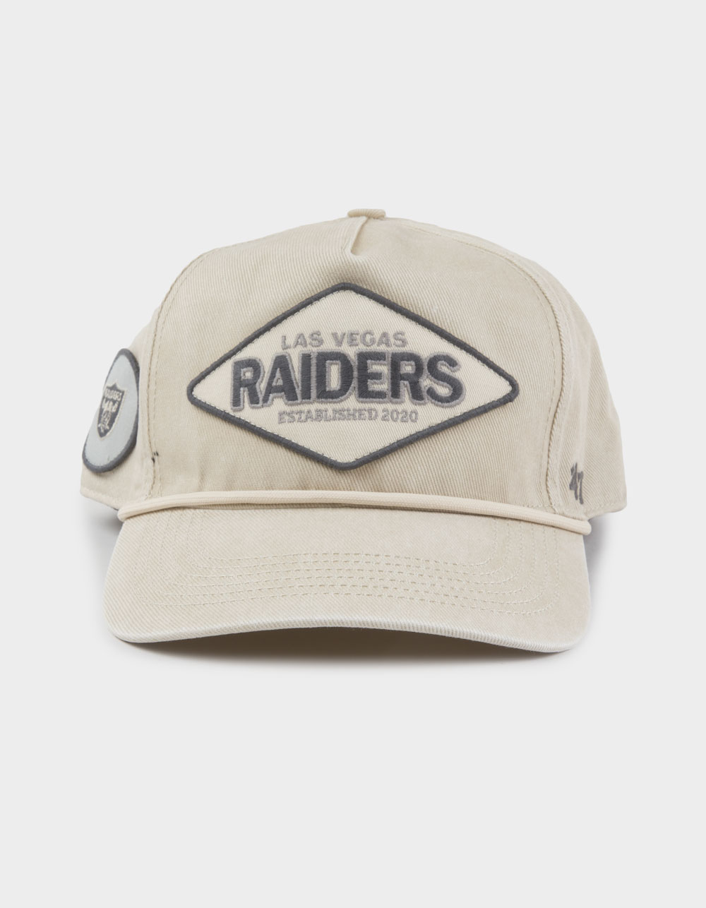 47 BRAND Las Vegas Raiders Cairn '47 Hitch Snapback Hat - NATURAL