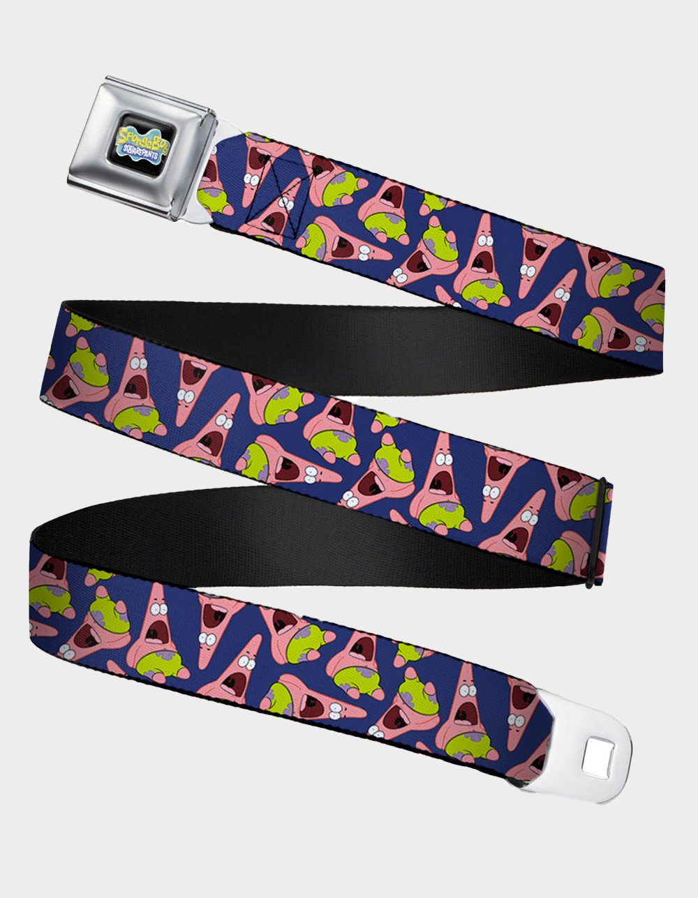BUCKLE-DOWN x SpongeBob SquarePants Patrick Starfish Seatbelt Belt - MULTI
