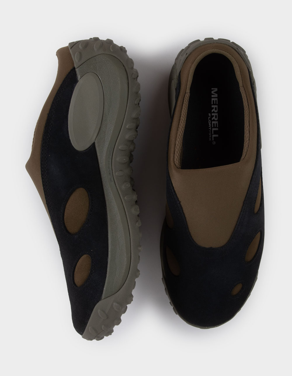 MERRELL Jungle Trek Mens Mules - OLIVE COMBO