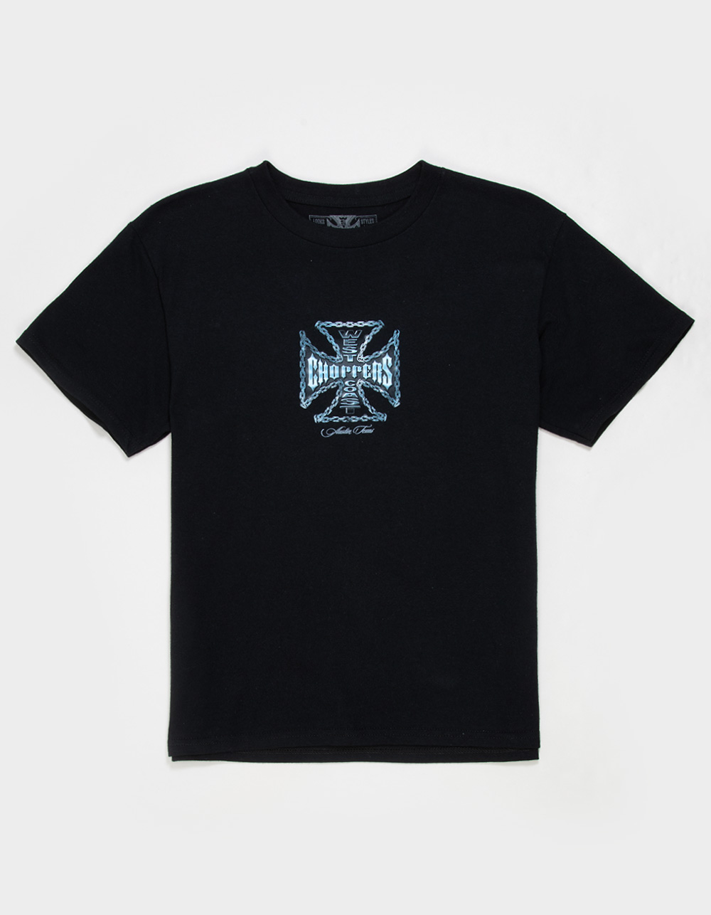 WEST COAST CHOPPERS Chained Boys Tee - BLACK