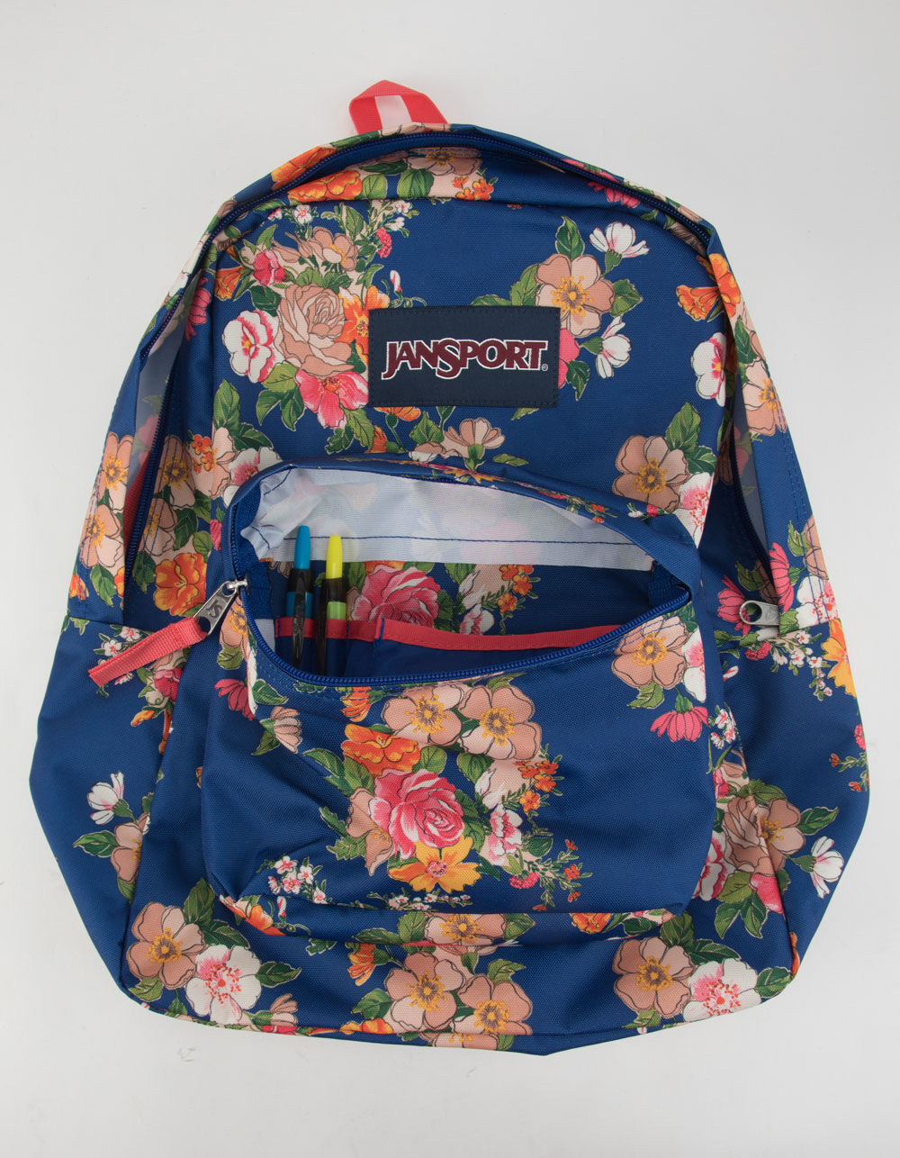 JANSPORT SuperBreak Paper Floral Backpack image number 4
