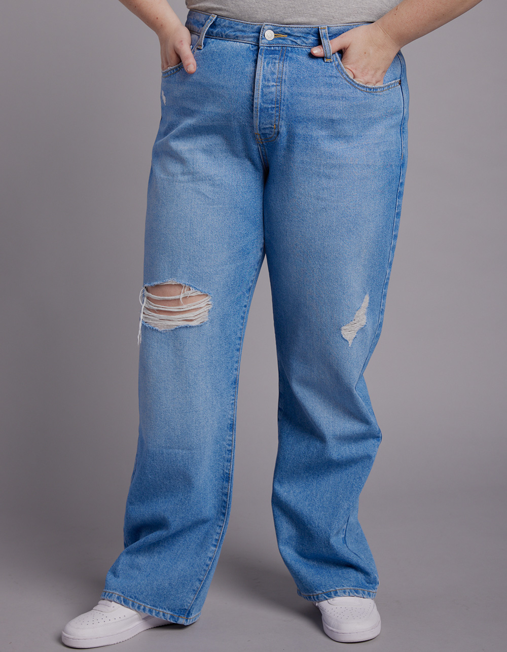 RSQ Womens High Rise Straight Leg Jeans