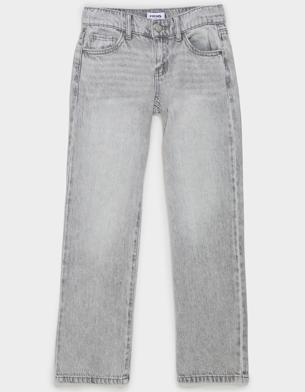 RSQ Girls Low Rise Baggy Jeans - GRAY