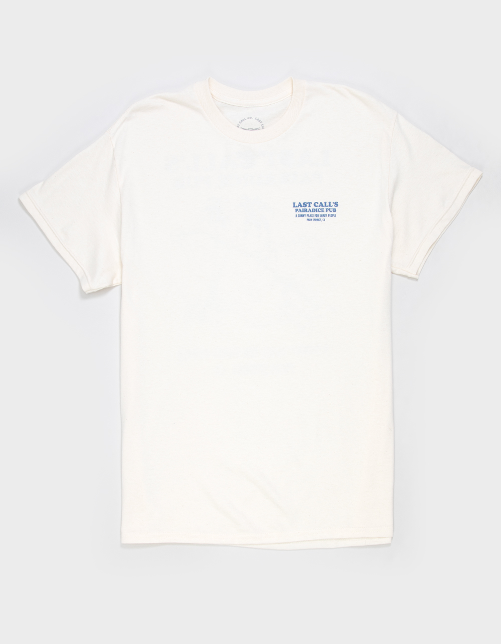 LAST CALL CO. Pairadice Pub Mens Tee - NATURAL
