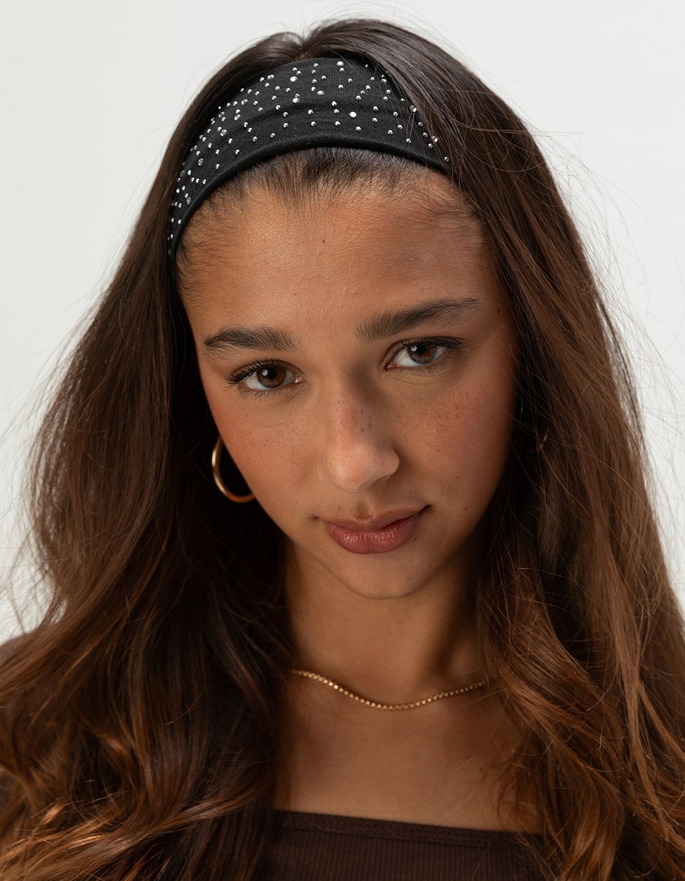FULL TILT 3 Pack Rhinestone/Soft Headbands - MULTI