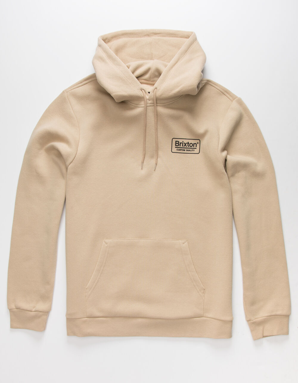 Brixton palmer ii white & grey hoodie Clearance