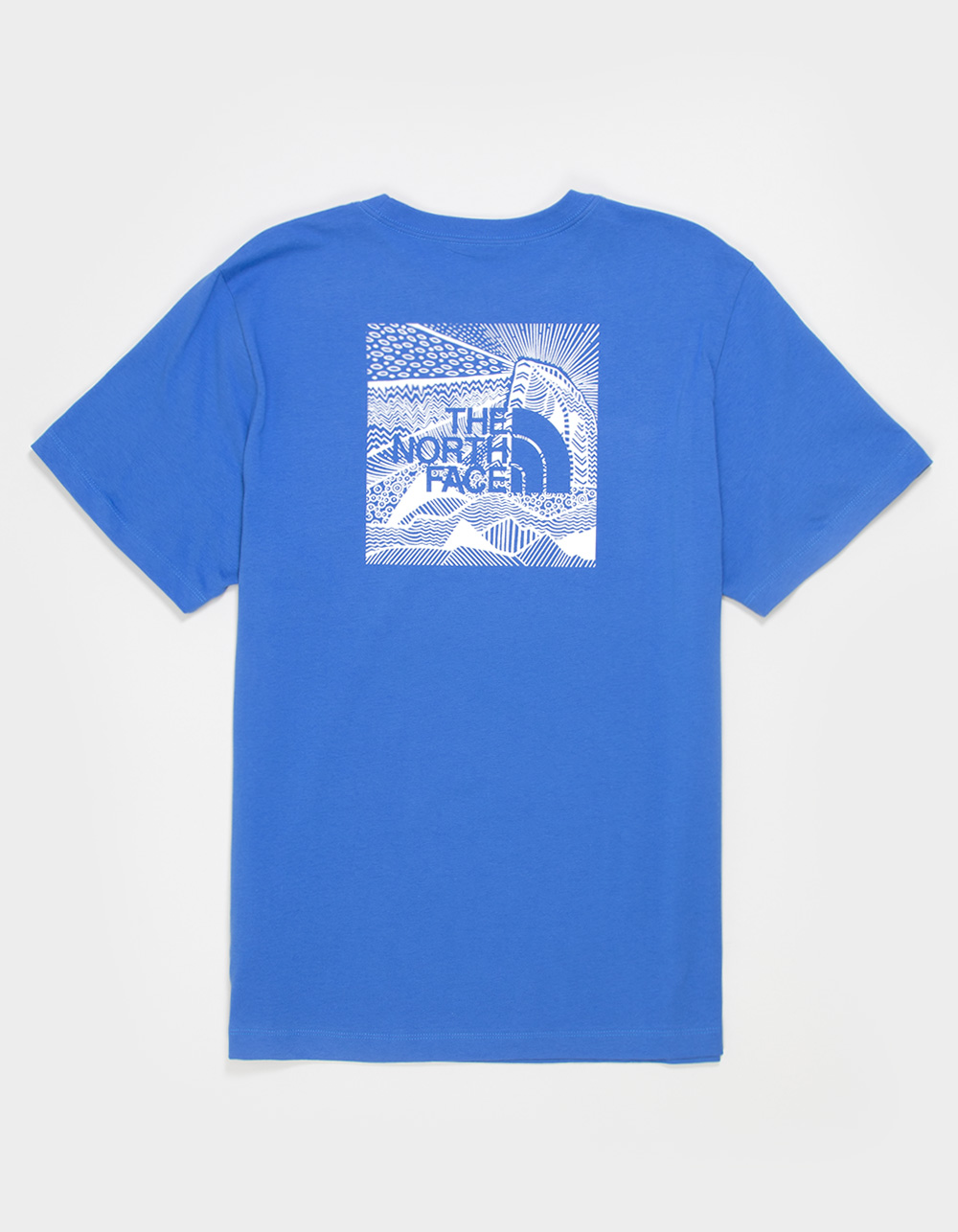 THE NORTH FACE Box NSE Celebration Mens Tee - BLUE