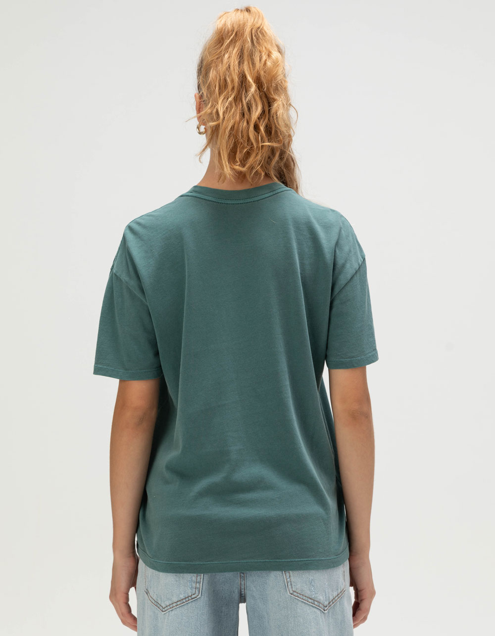 BILLABONG Dream Womens Oversized Tee - TEAL GREEN