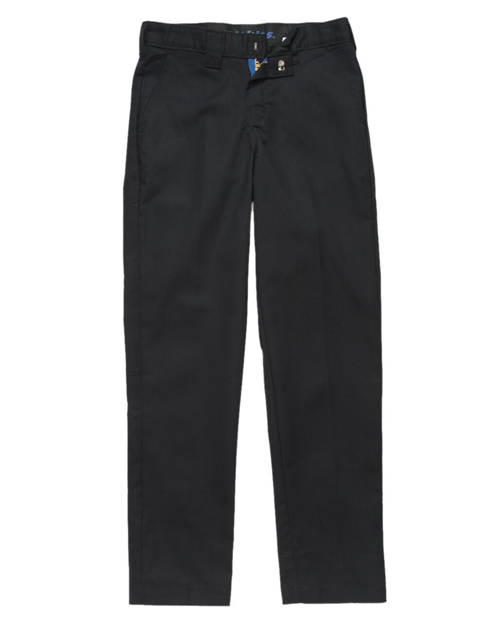 DICKIES 850 Slim Taper Flex Boys Pants BLACK Tillys