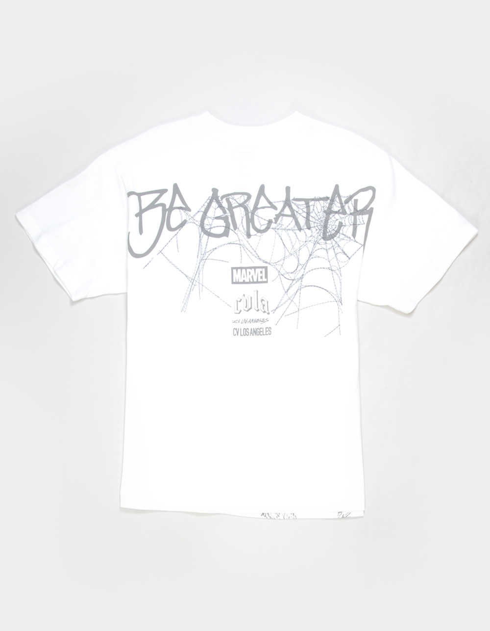 CVLA x Marvel Spider-Man Be Greater Mens Tee - WHITE