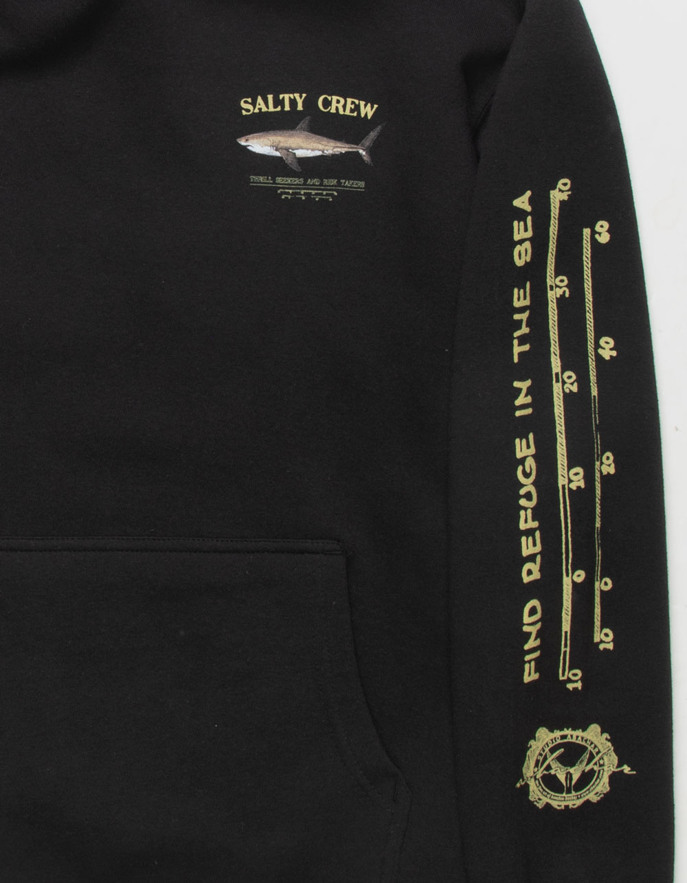 SALTY CREW Bruce Boys Hoodie - BLACK