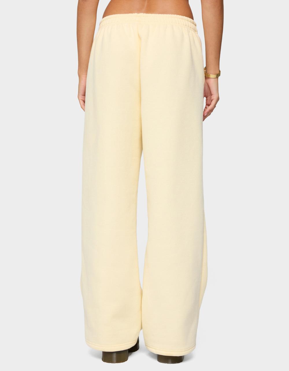 EDIKTED Club Edikted Sweatpants - YELLOW