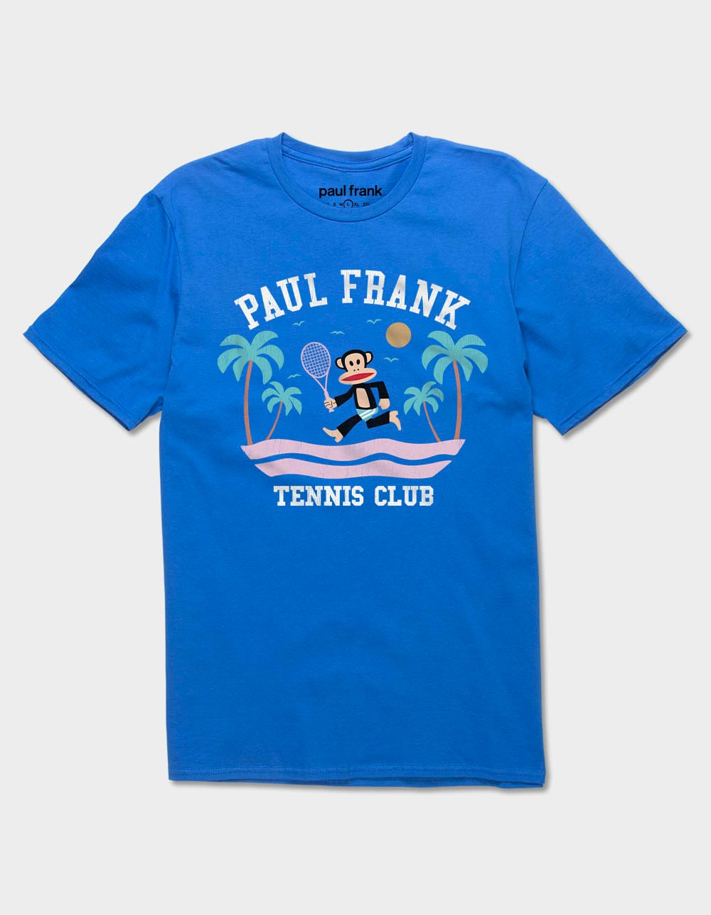 PAUL FRANK Tennis Club Unisex Tee - ROYAL