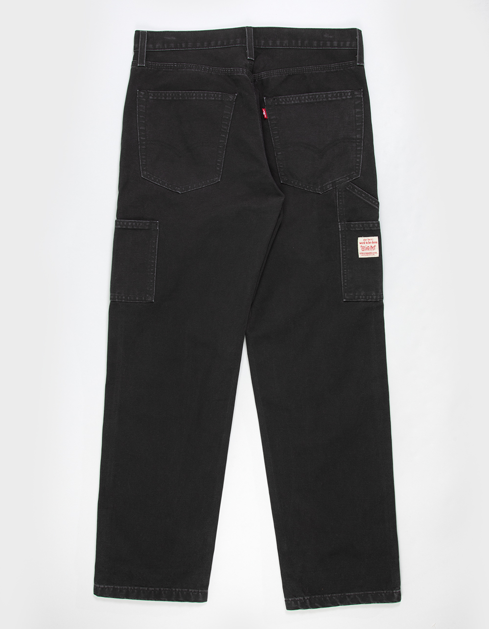 LEVI'S 568 Mens Loose Straight Carpenter Pants - Every Night Meteorite BLACK