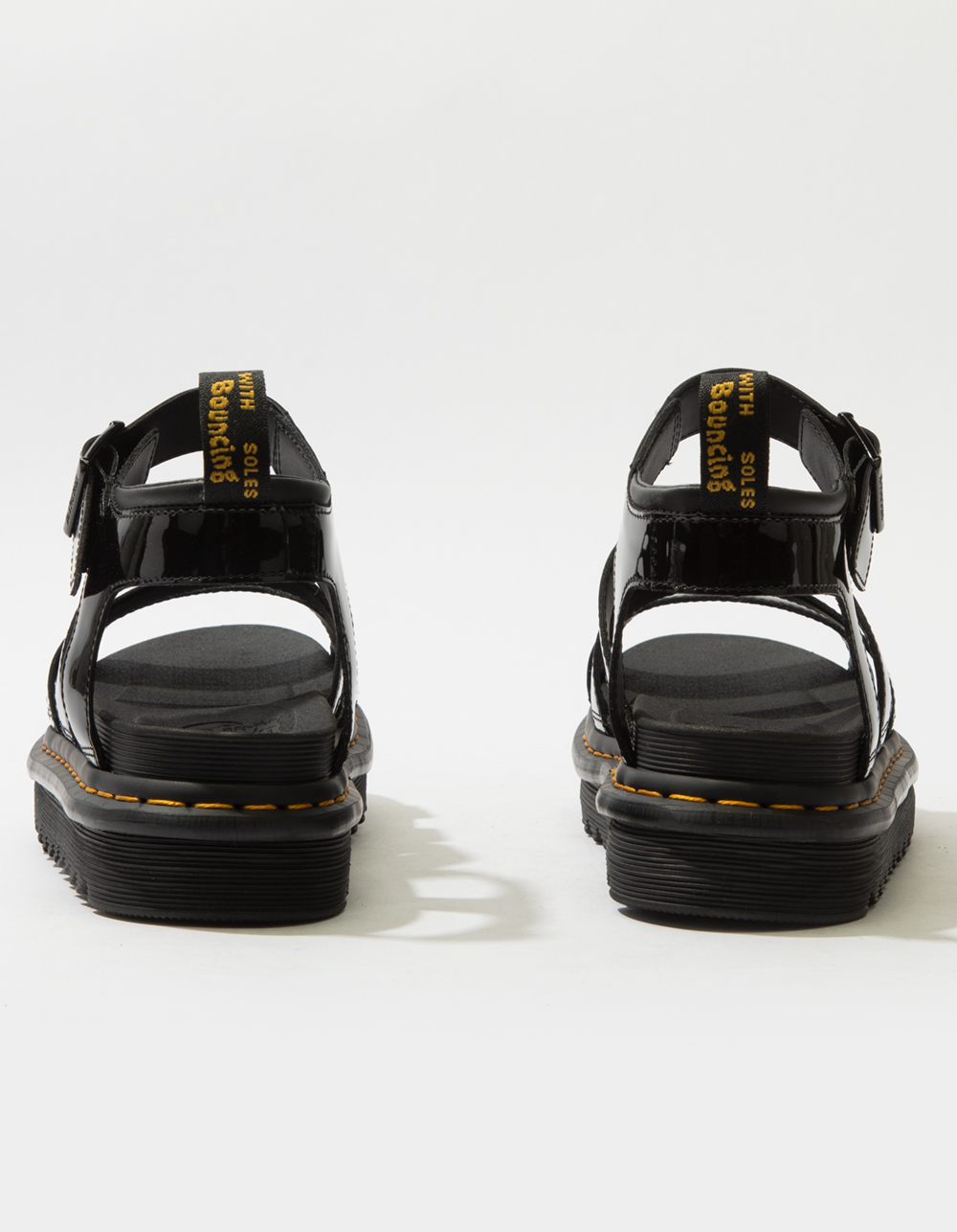 DR. MARTENS Blaire Patent Womens Platform Sandals image number 3
