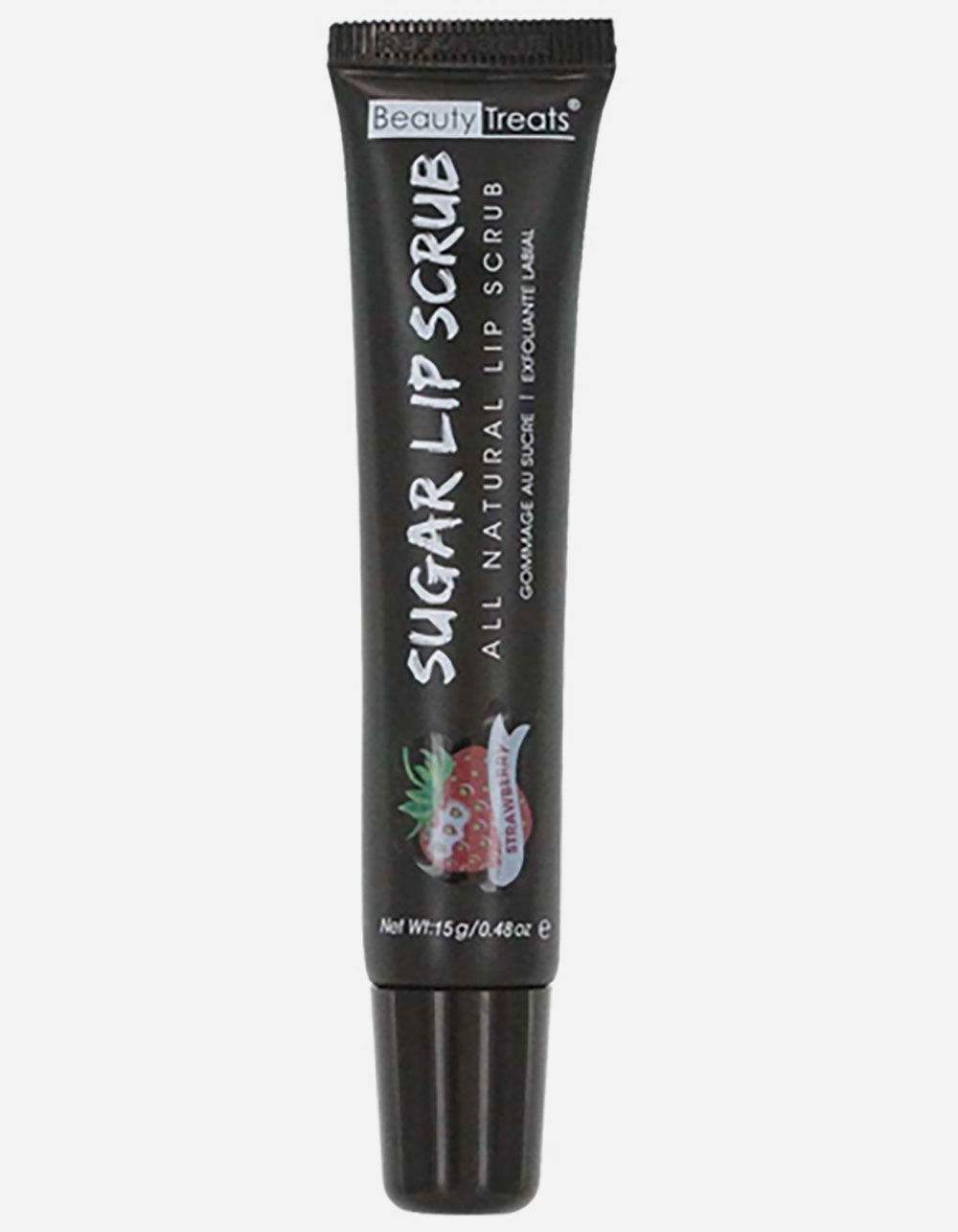 BEAUTY TREATS Strawberry Sugar Lip Scrub BLACK Tillys