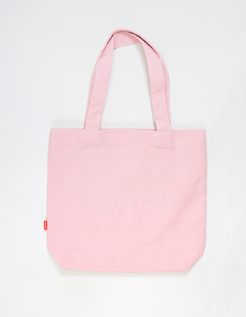 MONCHHICHI Corduroy Tote Bag - PINK