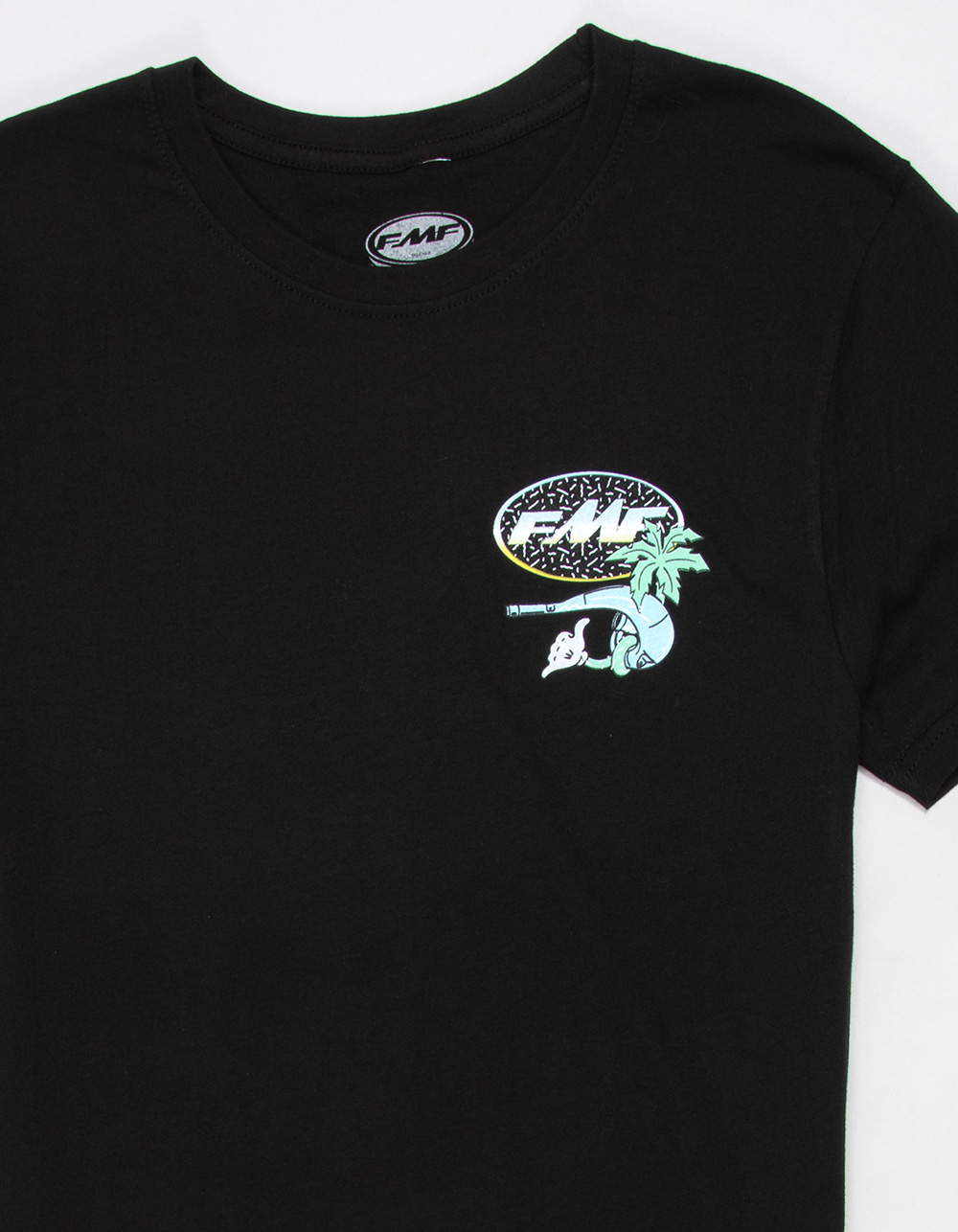 FMF Day-Glo Mens Tee - BLACK